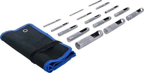 BGS 74570 | Locheisen-Satz | 2-22 mm | 15-tlg.