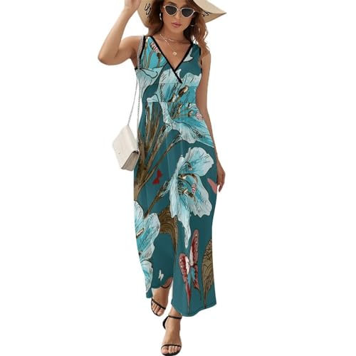 Robe de plage longue et legere pour vos journees d'ete decontractees