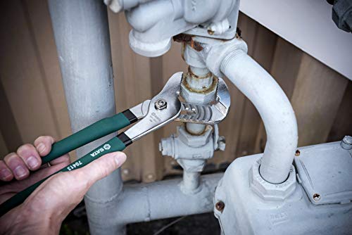 Alicate Bomba D'água Articulado De Extensão Sata Verde 12