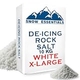 Laeto Signature Garden Bag of Grit Rock Salt Deicing White Rock Salt for Weeds De-Icing Salt for Paths, Driveways & Roads of Snow & Ice