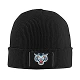 Gótico Tatuaje Tradicional Cabeza De Tigre Gorro Gorro Sombreros De Punto Hombres Mujeres Fresco Unisex Adulto Cálido Gorros De Invierno Gorra Personalizado para El Novio