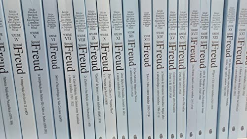 OBRAS PSICOLÓGICAS COMPLETAS - SIGMUND FREUD - 24 VOLS. - BROCHURA