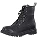 Produktbild Tamaris Damen Stiefel, Frauen Schnürstiefel,lose Einlage, Ladies Women's Women Woman Freizeit leger Boots Combat schnürung,Black,41 EU / 7.5 UK