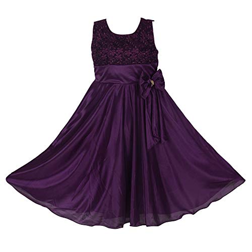 Image of Girl's Column Midi Dress