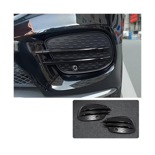 Phares antibrouillard Mercedes GLE W166 calandre spoiler noir