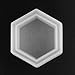 WT-DDJJK Suministros de jardinería, Maceta Hexagonal, moldes de Silicona para Bricolaje, Jardinera...