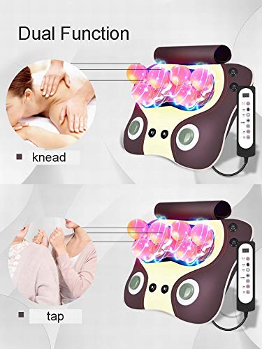 Coussin pétrissage masseur cou électrique multifonction taille arrière body deep tissue