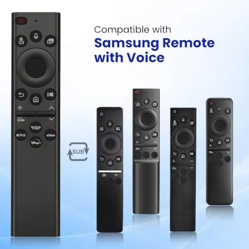 Replacement Voice Remote for Samsung TV, Compatible with All Samsung Smart TVs with Voice Control (2019-2026), 2-Year Warranty - 2