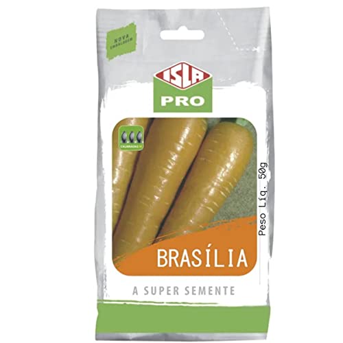 Sementes de Cenoura Brasília Calibrada Média (50g) ISLA