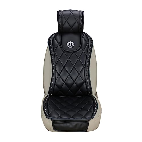 Housse de siège de voiture universelle coussin auto en cuir respirant