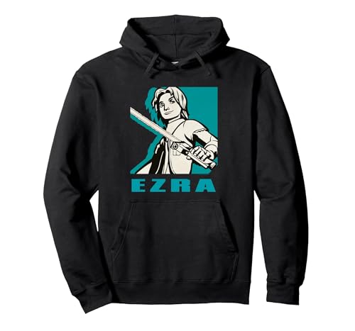 Star Wars Rebels Ezra Pullover Hoodie, Adult Unisex, Black, XX-Large
