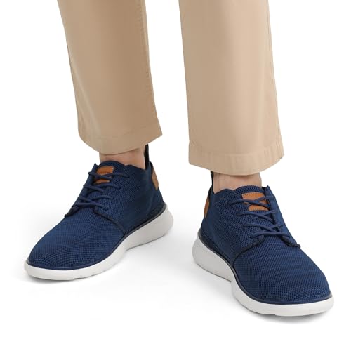 Bruno Marc Men's Mesh Fabric Fashion Sneakers Casual Oxfords Lightweight Breathable Versatile Walking Shoes,Size 6.5,Dark/Blue,ZERO-01