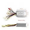 L-faster 24V 36V 350W Electric Brushed Motor Controller Kit Reverse Control 3-Speed Device for 250W 350W Electrical Scooter Bicycle Motor (Controller Switch Pedal Throttle kit, 24V 350W) #1