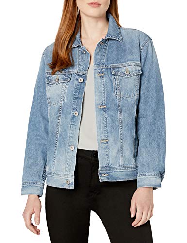AG Adriano Goldschmied Women's The Nancy Denim Jacket, Leisure Blue, M