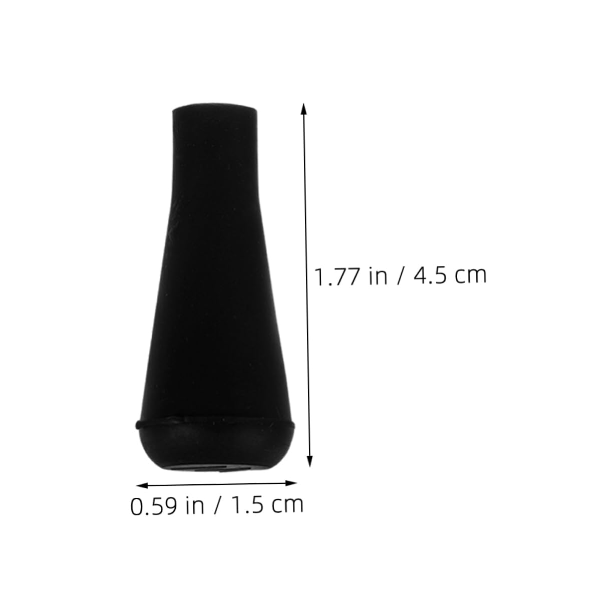 POPETPOP 6pcs Soft Rubber Arrowheads Round Tips Safe Replacement Archery Tips for Outdoor Hunting Practice for Backyard Use Easy to Replace and Maintain