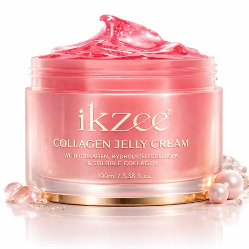 SHAIVII Collagen Jelly Cream with Niacinamide – Moisturizing Face Cream, Freeze-Dried Texture, Supports Skin Barrier Hydration, Lightweight Facial Cream for Women & Men, 100ml