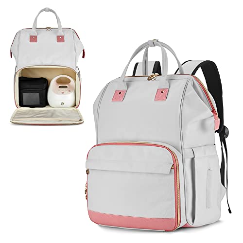 Image of Damero Breast Pump Carrying Bag Compatible for Spectra S1, S2 and Cooler Bag, Travel Laptop Pump Bag with Pockets for Working Moms