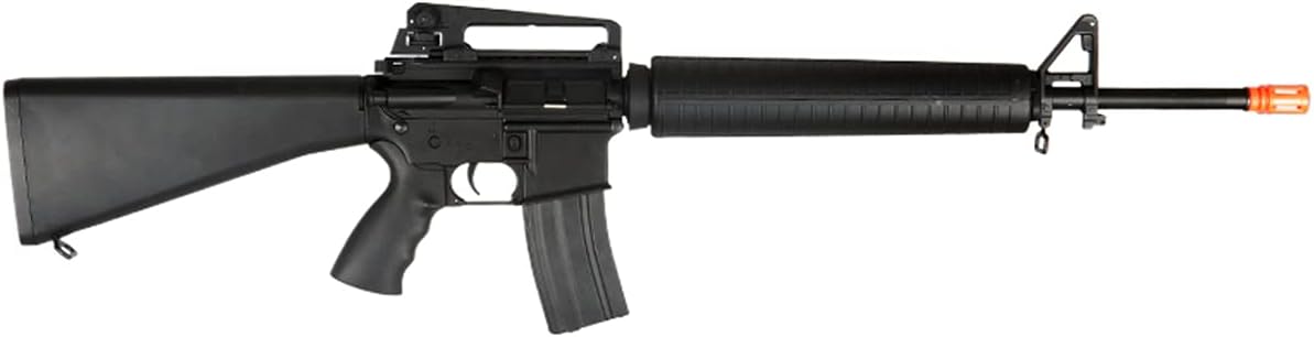 Airsoft Full Length M16 Airsoft AEG Rifle w/Full Metal Gearbox (Color: Black)-A&K