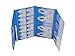 Accusize Industrial Tools 25 Pc Radius Gage Set, Fractional, 1/64-1/2'' Gages with Holder, 3602-5021