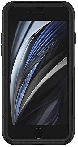OtterBox iPhone SE 3rd & 2nd Gen, iPhone 8 & iPhone 7 (not Compatible with Plus Sized Models) Commuter Series Case - Black, Slim & Tough, Pocket-Friendly, with Port Protection