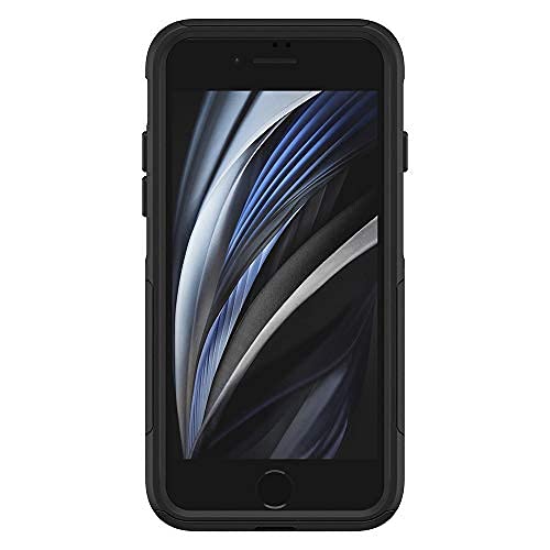 OtterBox iPhone SE 3rd & 2nd Gen, iPhone 8 & iPhone 7 (not Compatible with Plus Sized Models) Commuter Series Case - Black, Slim & Tough, Pocket-Friendly, with Port Protection by OtterBox - Image 3