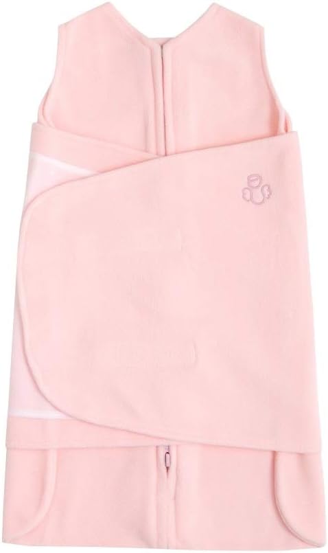 Saco de Dormir Swaddle Rosa em Soft Outono - Inverno;Tamanho:P - 3 a 6 meses