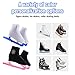 IFOYO Velvet Ice Skate Boot Covers for Figure Roller Skating Protective Waterproof Shoe Covers Fits Kids, Adults, Universal Fit for Ice, Roller Skate Boots