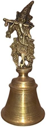 Sanskruti Shri Krishna Bell Fully Handmade from Brass