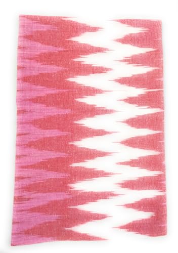 Image of Cotton Pochampally ikat unstitched blouse, Kurthi, long frock fabric material for women (1 meter, 2 meters & 3 meters)