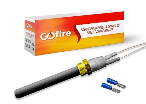 Candela in ceramica di accensione per stufa a pellet compatibile JOLLY MEC/SKIA/EXTRAFLAME/BESTOVE/DEVILLE/HAAS+SOHN dado 3/8-300W