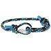 Wind Passion Bracelet Bleu Nautique Corde de la Plus Haute Qualité pour Les Hommes