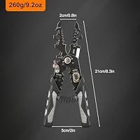 2026 Upgraded Wire Stripper Tool, 25-in-1 Multifunctional Cutting Crimping & Nut Bolt Wrench, 16 AWG to 3 AWG Wires, Versatile Wire Strippers Electrical for Industrial & Home Use — image 6