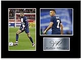 Photo ddicace de Kylian Mbappe France avec autographe A4, chambre  coucher