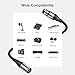 EBXYA XLR Cable 50ft 2 Packs - Premium Balanced Microphone Cable with 3-Pin XLR Male to Female Mic Speaker Cable, Black