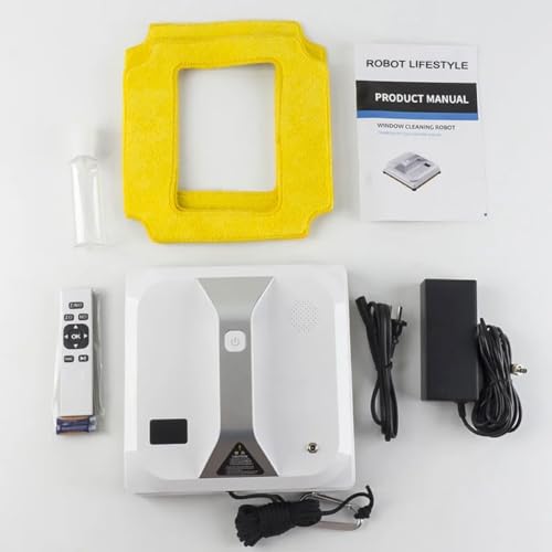 Automatic Window Cleaner Robot, Intelligent Window Glass Cleaning Robot, Magnetic Robotic Vacuums Cleaner, App/Remote Control & 3000Pa Strong Suction, No Noise, for Outdoor/Indoor, Tiles, Bathrooms - Image 8