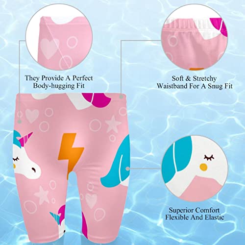 Traje de baño de unicornio rosa para hombre con tejido endurance de alta resistencia 2