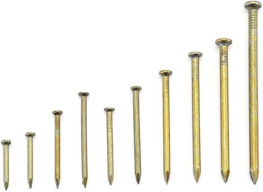 Confezione di chiodi for pedana con testa a perno, dimensioni assortite(2.8x50mm120 Root)