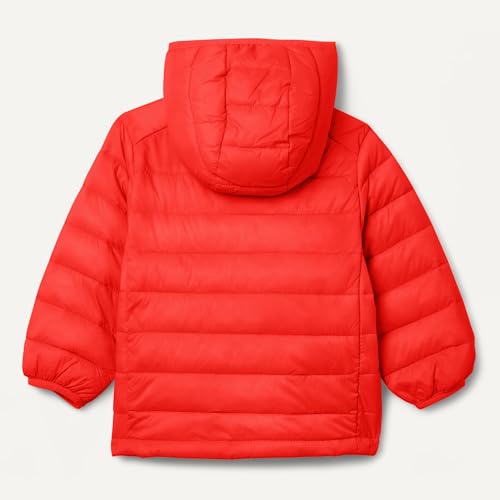 Image of Amazon Essentials Boys and Toddlers' Lightweight Water-Resistant Packable Hooded Insulated Puffer Jacket