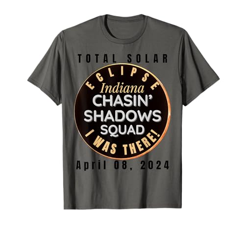 Totality Solar Eclipse Indiana 2024 Ver mercancía y equipo Camiseta