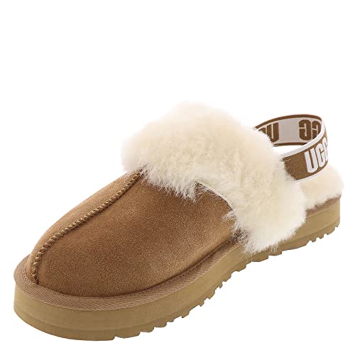 UGG Unisex-Child Funkette Slipper, Chestnut, 8 - image 4