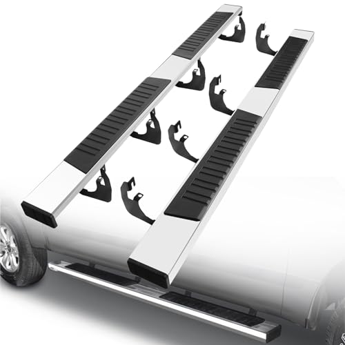 Estribos cromados de 6" para Toyota Tundra 2022-2025 miniatura 1