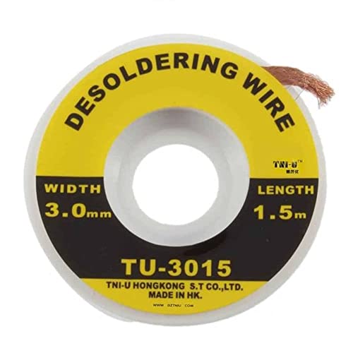 CABLEPELADO Malla para desolladura sin limpieza | Eliminación de estaño | Trenza de...