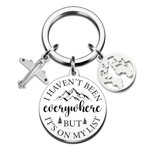 Travel Gifts For Women Men Unique Keychain Gifts For Travelers Cool Girls Boys Trip Gift Who Love To Travel Birthday Christmas