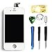 MMOBIEL Schermo tattile LCD compatibile con iPhone 4S (Bianco) Schermo Frontale con digitizer Kit assemblaggio Riparazione Professionale con Attrezzi e Manuale Semplice