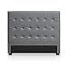 Menzzo Tête de lit Luxor 140cm Gris