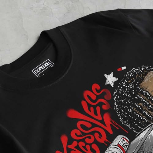 Image of DopeSkill Graphic Tee Streetwear Hip Hop Hypebeast Street Style Unisex T-Shirt Sneaker Colour Matching Shirts Swag Y2K Style