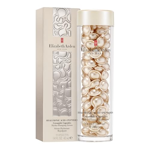 Elizabeth Arden Hyaluronic Acid + Peptides Ceramide Capsules Hydra-Plumping Serum 90 Capsules 1.4 fl oz