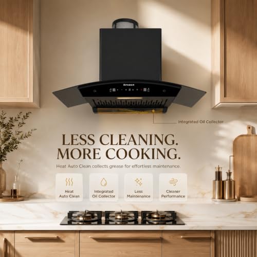 Image of Faber Vento 75 cm Plug & Play BLDC Autoclean Chimney | Free Installation |1500 m /hr Suction | Filterless | Zero Maintenance cost on Filters for 2 years| 12 yrs warranty on Motor