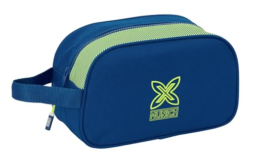 Safta Munich North - Neceser Escolar Infantil Mediano con Asa, Neceser Infantil, Adaptable a Carro, Fácil Limpieza, Cómodo y Versátil, Calidad y Resistencia, 26x12x15 cm