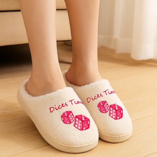 Womens Mens Memory Foam Slippers Slip On Warm Home Slippers House Indoor/Outdoor Shoes With Anti-skid Sole3